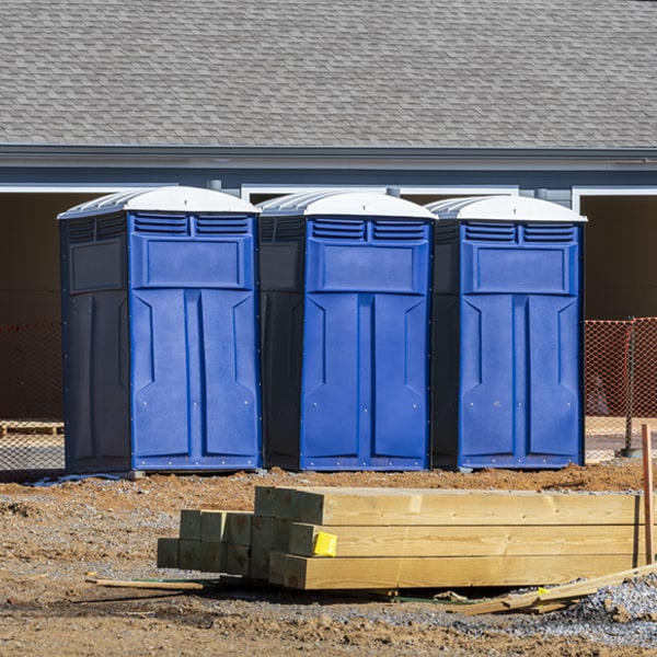 how do you dispose of waste after the portable restrooms have been emptied in McCord OK